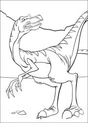 plansa de colorat taramul uitat de timp #12