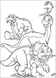 plansa de colorat taramul uitat de timp #15