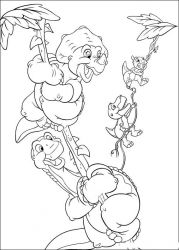 plansa de colorat taramul uitat de timp #3