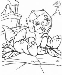 plansa de colorat taramul uitat de timp #6