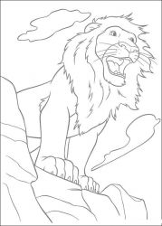 plansa de colorat the wild #9