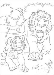 plansa de colorat the wild #17