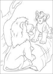 plansa de colorat the wild #18