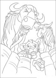 plansa de colorat the wild #20