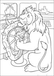 plansa de colorat the wild #15