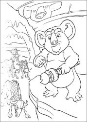 plansa de colorat the wild #17