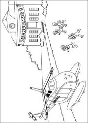 plansa de colorat thomas the train #10