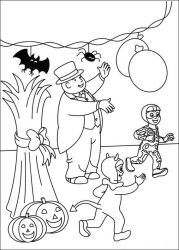 plansa de colorat thomas the train #6