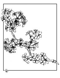 plansa de colorat toamna #7