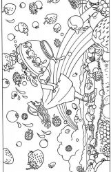 plansa de colorat toamna #12