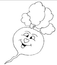 plansa de colorat toamna #18