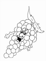 plansa de colorat toamna #19