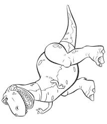 plansa de colorat toy story #2