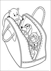 plansa de colorat toy story #5