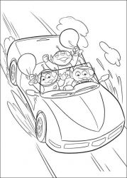 plansa de colorat toy story #21