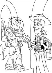 plansa de colorat toy story #19