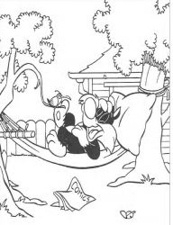 plansa de colorat tweety #3