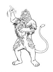 plansa de colorat vrajitorul din oz #6