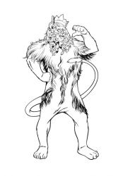 plansa de colorat vrajitorul din oz #7