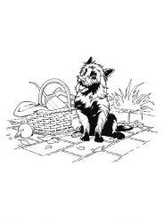 plansa de colorat vrajitorul din oz #10