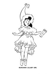 plansa de colorat vrajitorul din oz #12