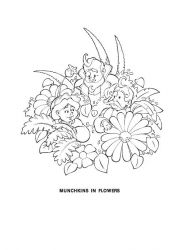 plansa de colorat vrajitorul din oz #4