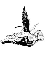 plansa de colorat vrajitorul din oz #7