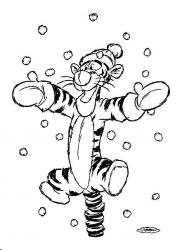 plansa de colorat winnie the pooh #11