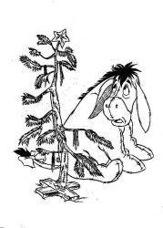 plansa de colorat winnie the pooh #6