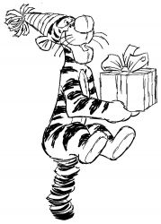 plansa de colorat winnie the pooh #12