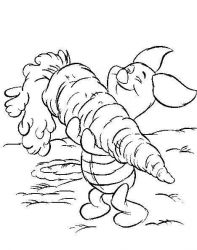 plansa de colorat winnie the pooh #18