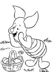 plansa de colorat winnie the pooh #20