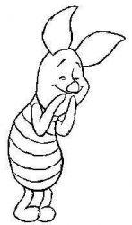 plansa de colorat winnie the pooh #12