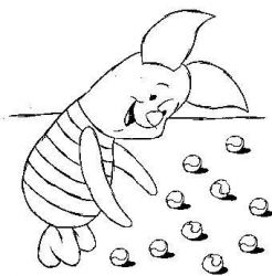 plansa de colorat winnie the pooh #15