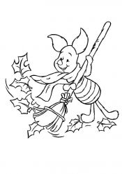 plansa de colorat winnie the pooh #5