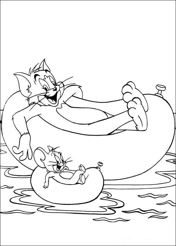Planse De Colorat Tom Si Jerry De Colorat P06 Desene De Colorat Tom Si Jerry De Colorat P06