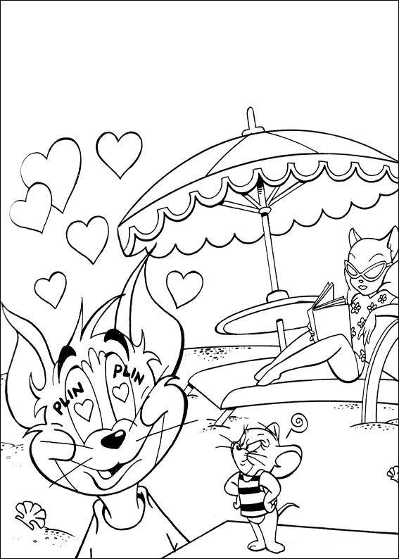 Planse De Colorat Tom Si Jerry De Colorat P17 Desene De Colorat Tom Si Jerry De Colorat P17