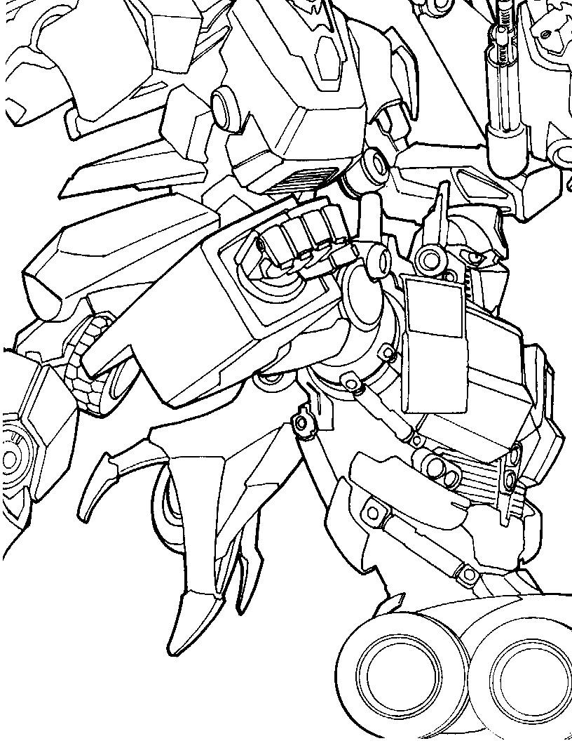 Transformers de colorat p26