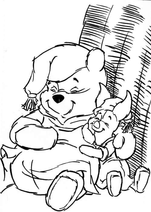 Winnie the pooh de colorat p115